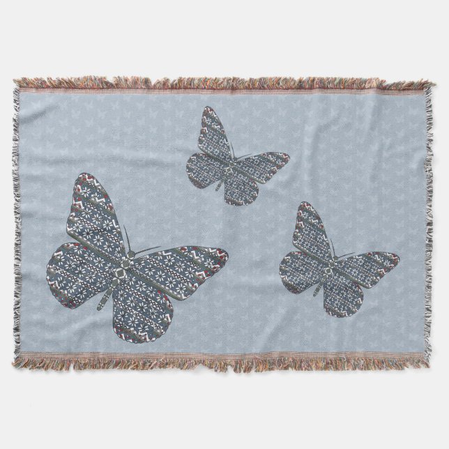 Nordic Monarch Throw Blanket (Front)
