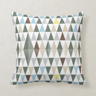 Nordic Nature   Colourful Pattern Design Cushion
