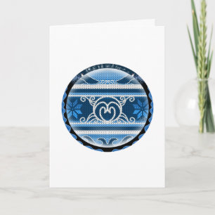 Nordic North Christmas Holiday Card