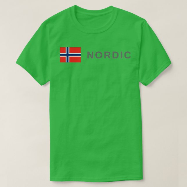 Nordic Norway T-Shirt (Design Front)