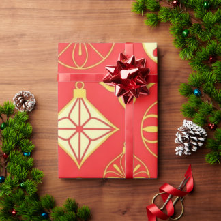 Nordic Ornaments Wrapping Paper