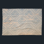 Nordic pastel traditional pattern design tea towel<br><div class="desc">Nordic pastel traditional pattern design with elements from Latvian Lielvarde belt</div>