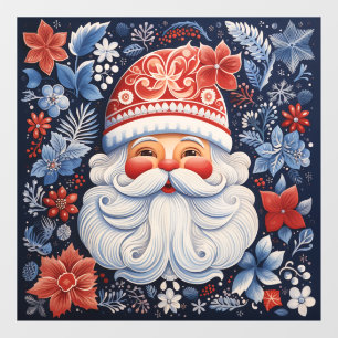 Nordic Santa Window Cling