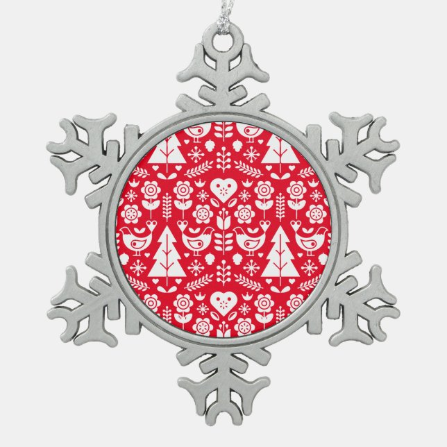 Nordic Scandinavian Christmas Decorations (Front)