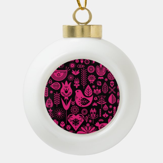 Nordic Scandinavian Christmas Decorations (Front)
