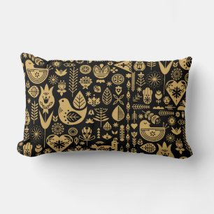 Nordic Scandinavian Christmas Decorations Lumbar Cushion