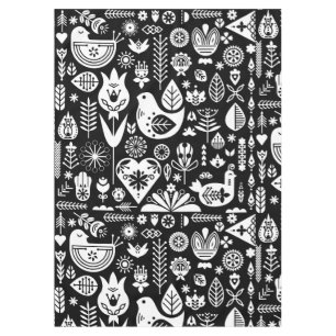 Nordic Scandinavian Christmas Decorations Tablecloth