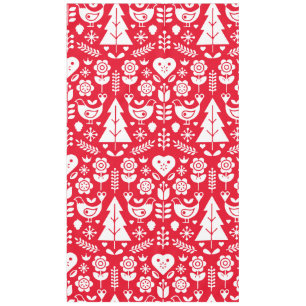 Nordic Scandinavian Christmas Decorations Tablecloth