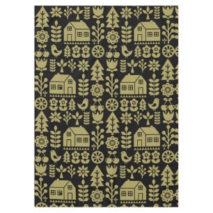 Nordic Scandinavian Christmas Decorations Tablecloth