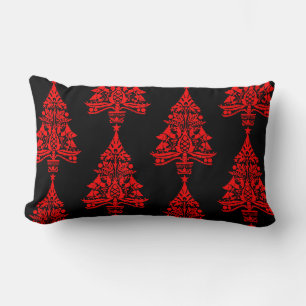 Nordic Scandinavian Christmas Tree Decorations Lumbar Cushion