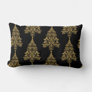 Nordic Scandinavian Christmas Tree Decorations Lumbar Cushion
