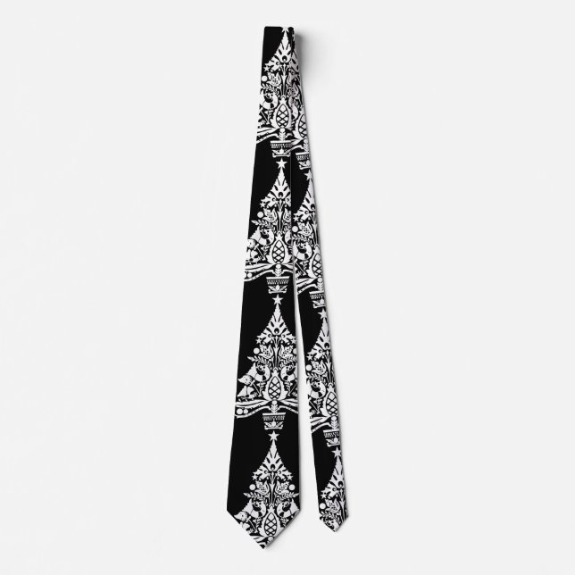 Nordic Scandinavian Christmas Tree Decorations Tie (Front)