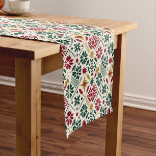 Nordic Snowflake Christmas Table Runner