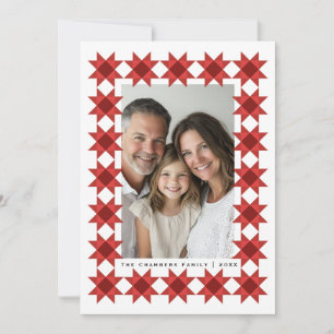Nordic Star Frame Holiday Card