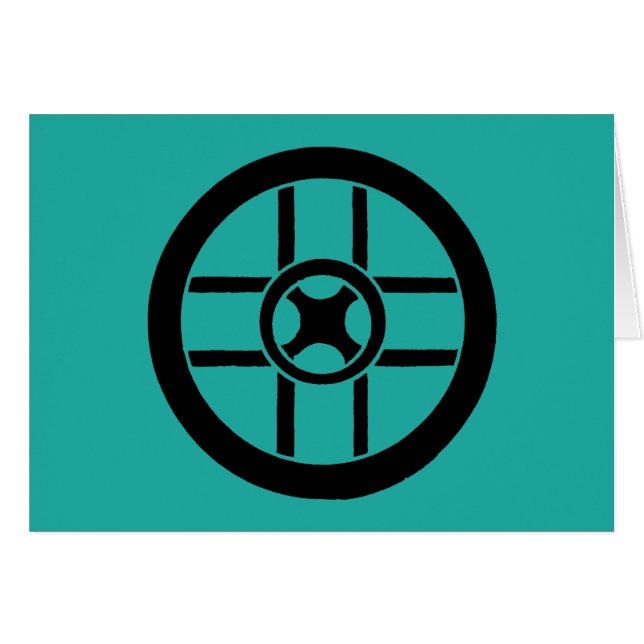 Nordic Symbol: Wheel Cross (Front Horizontal)