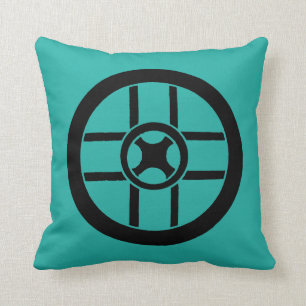 Nordic Symbol: Wheel Cross Cushion