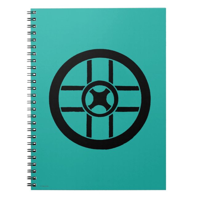 Nordic Symbol: Wheel Cross Spiral Notebook (Front)