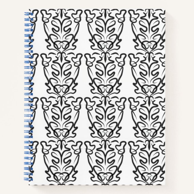 Nordic Symmetry Art Notebook (Front)