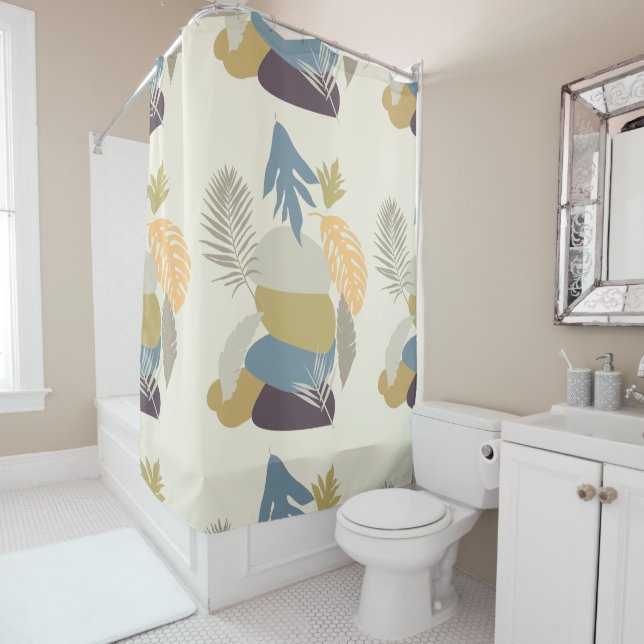 Nordic Tranquillity Shower Curtain (In Situ)