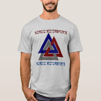 NORDIC VALKNUT SYMBOL WITH CUSTOMIZABLE TEXT T-Shirt