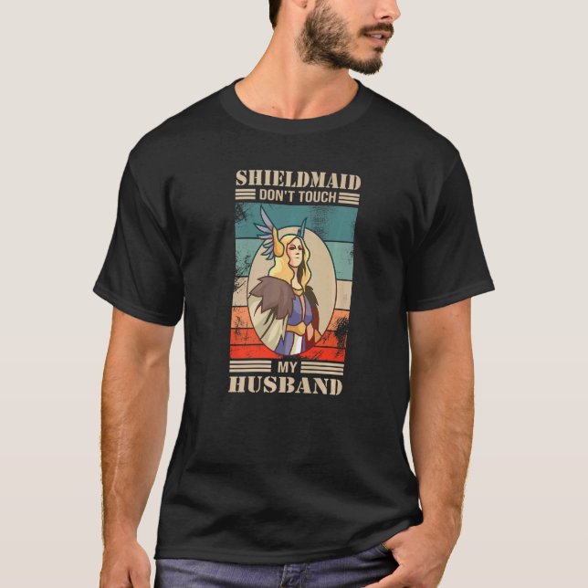 Nordic Viking's shield maiden T-Shirt (Front)