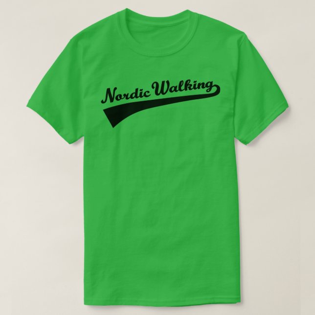 Nordic Walking 1 T-Shirt (Design Front)