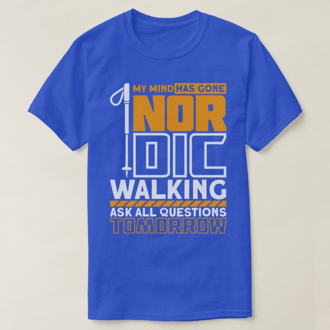 Nordic Walking 4 T-Shirt (Design Front)