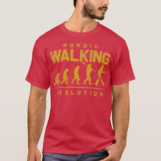 Nordic Walking Evolution  T-Shirt