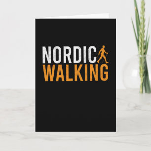 Nordic Walking Sport Card