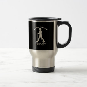 Nordic Walking - Walking Your Best Life Travel Mug
