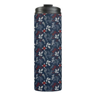 Nordic Winter Seamless Pattern Thermal Tumbler