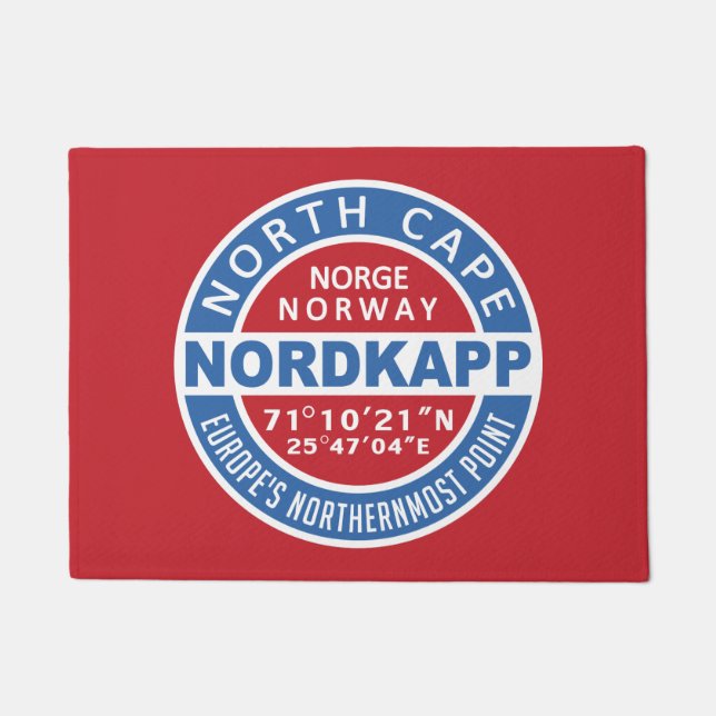 NORDKAPP Norway doormats (Front)