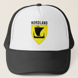 Nordland fylke coat of arms - NORWAY Trucker Hat