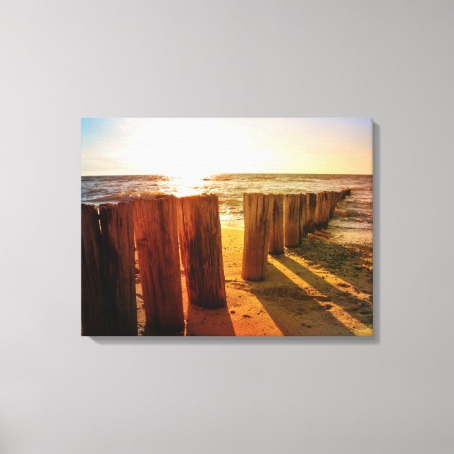 Nordsee Idylle Canvas Print (Front)