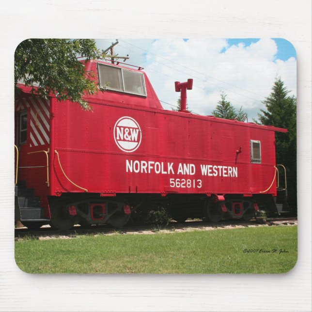Norfolk and Western Railcar Mouse Pad (Front)