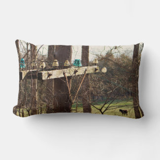 Norfolk and Western Railroad Pole Line On Pillow