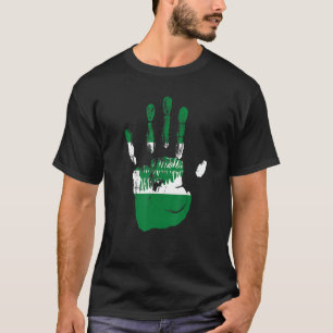 Norfolk Island Flag Hand Men Women Kids T-Shirt