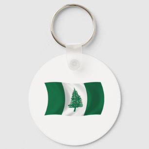 Norfolk Island Flag Keychain