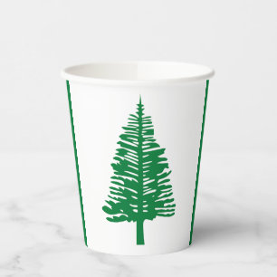 Norfolk Island Flag Paper Cups