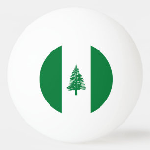 Norfolk Island Flag Ping Pong Ball