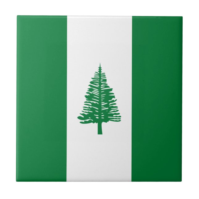 Norfolk Island Flag Tile (Front)