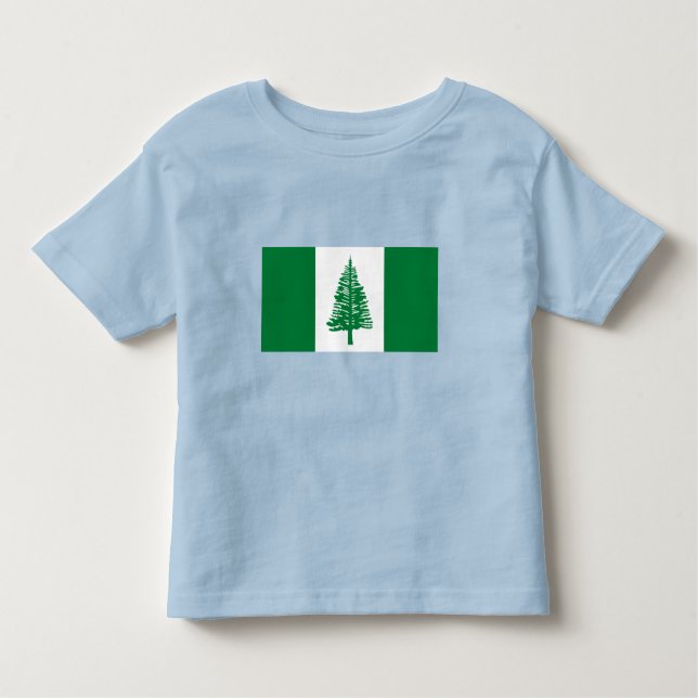 Norfolk Island Flag Toddler T-Shirt (Front)