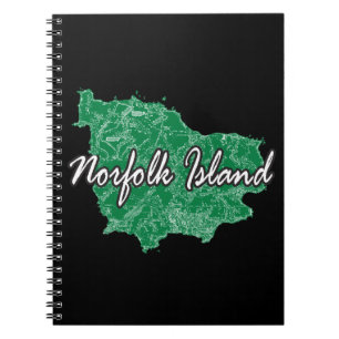 Norfolk Island Spiral Notebook
