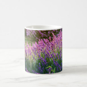 NORFOLK LAVENDER - LAVENDER FIELD NORFOLK ENGLAND COFFEE MUG