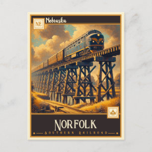 Norfolk, Nebraska   Vintage Postcard