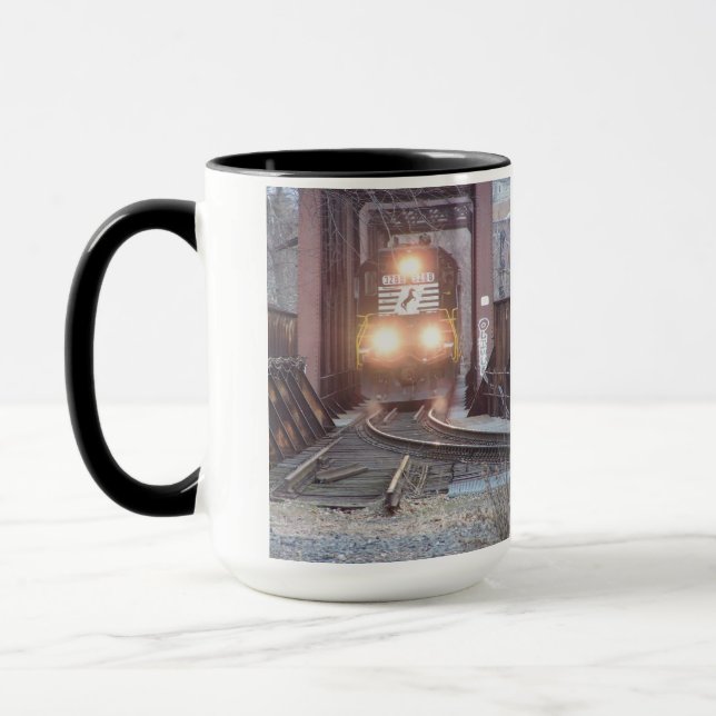 Norfolk Southern #3288  Ringer Mug (Left)