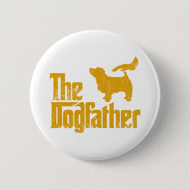 Norfolk Terrier 6 Cm Round Badge (Front)