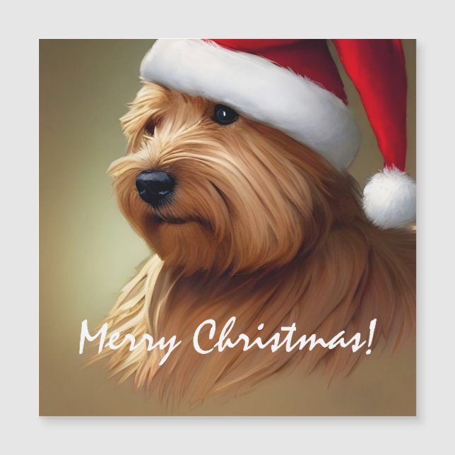 Norfolk Terrier Christmas (Front)