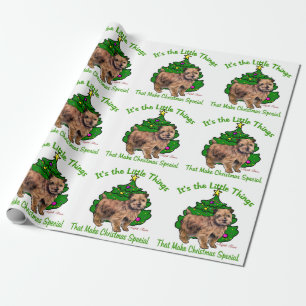 Norfolk Terrier Christmas Wrapping Paper