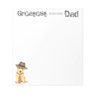 Norfolk Terrier Dad Notepad